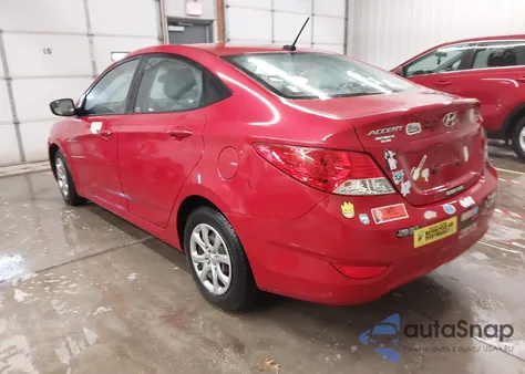 2014 Hyundai Accent Gls from USA, damaged, VIN KMHCT4AE1EU614640